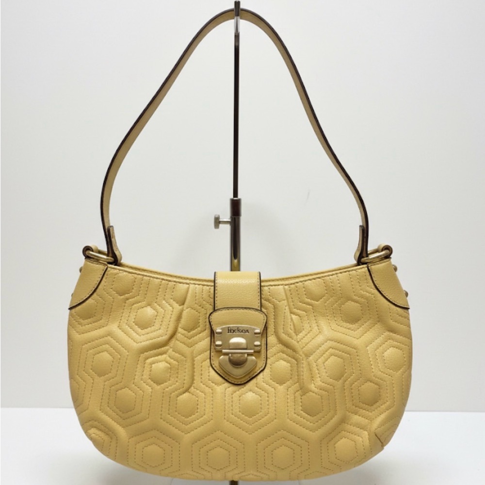 Liz & Co. Tan Honeycomb Shoulder Bag